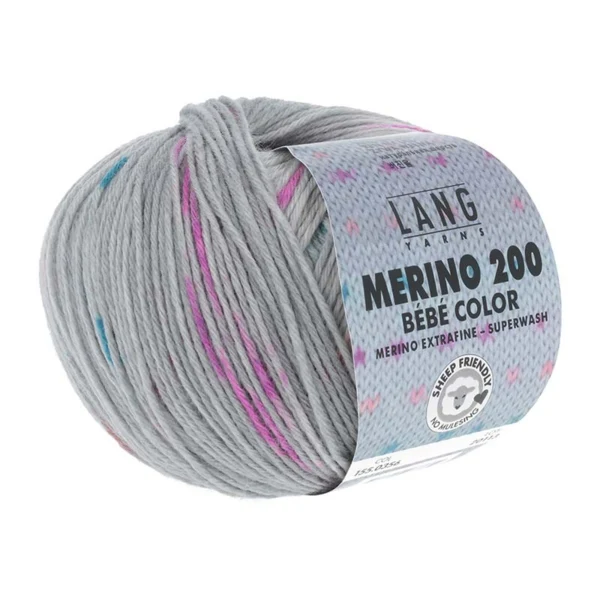 Lang Yarns Merino 200 Bebe Color